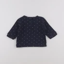 Vertbaudet - sweat bleu - 3 mois