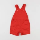 Petit Bateau - salopette rouge - 6 mois