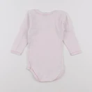 Petit Bateau - body rose - 12 mois