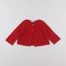 Jacadi - gilet rouge - 12 mois
