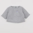 Jacadi - sweat gris - 3 mois