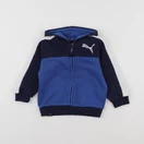 Puma - sweat bleu - 6/9 mois