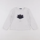 Okaidi - tee-shirt blanc - 8 ans