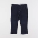 Vertbaudet - pantalon bleu - 2 ans