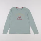 Vertbaudet - tee-shirt vert - 14 ans