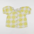 Monoprix - blouse jaune - 8/10 ans
