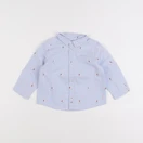 Jacadi - chemise bleu - 12 mois