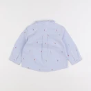 Jacadi - chemise bleu - 12 mois