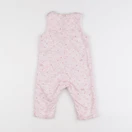 Jacadi - combinaison liberty blanc, rose - 12 mois
