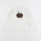 Vertbaudet - pull blanc - 3 ans