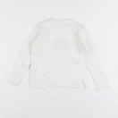 Vertbaudet - pull blanc - 3 ans