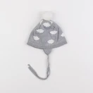 Jacadi - bonnet gris, blanc - 3 mois