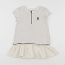 IKKS - robe beige - 3 ans