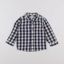 Vertbaudet - chemise blanc, bleu - 18 mois