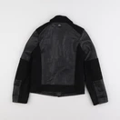 IKKS - veste simili cuir noir - 8 ans