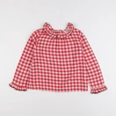 Hello Simone - blouse rouge - 8 ans