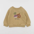 Vertbaudet - sweat jaune - 2 ans