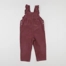 Vertbaudet - salopette violet - 2 ans