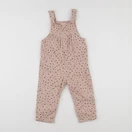 Vertbaudet - salopette doublé rose - 2 ans