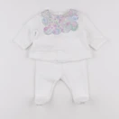 Jacadi - ensemble liberty blanc - 3 mois