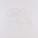 Jacadi - blouse blanc - 1 mois
