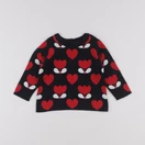Jacadi - pull bleu - 12 mois