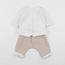 Vertbaudet - ensemble blanc - 1 mois