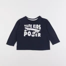 Vertbaudet - tee-shirt bleu - 2 ans