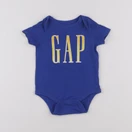 GAP - body bleu - 0/3 mois