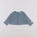 Petit Bateau - tee-shirt bleu - 6 mois