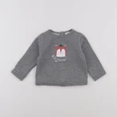 Tape à l'oeil - sweat gris - 12 mois