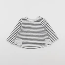 IKKS - tee-shirt blanc, bleu - 6 mois