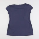 La Halle - tee-shirt allaitement bleu - s