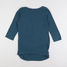 H&M - tee-shirt grossesse bleu - s
