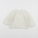 Vertbaudet - pull blanc - 18 mois