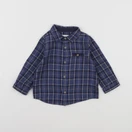 Zara - chemise bleu - 6/9 mois