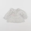 Zara - blouse beige, gris - 1/3 mois