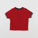 Petit Bateau - tee-shirt rouge - 3 mois