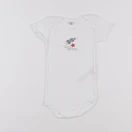 Petit Bateau - body blanc - 12 mois