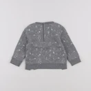 Carrément Beau - sweat gris - 12 mois