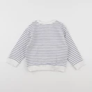 Mango - sweat blanc, violet - 12/18 mois