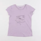 Vertbaudet - tee-shirt violet - 8 ans