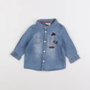 Tape à l'oeil - chemise bleu - 6 mois