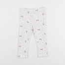 Boutchou - legging blanc - 12 mois
