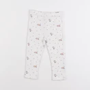 Boutchou - legging blanc - 12 mois