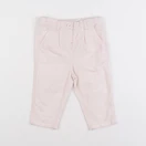 La Redoute - pantalon rose - 6 mois