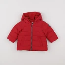 Petit Bateau - doudoune rouge - 6 mois