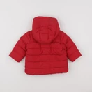 Petit Bateau - doudoune rouge - 6 mois