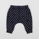 Petit Bateau - sarouel bleu - 3 mois