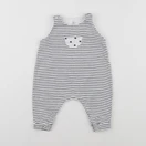Petit Bateau - combinaison blanc, bleu - 3 mois